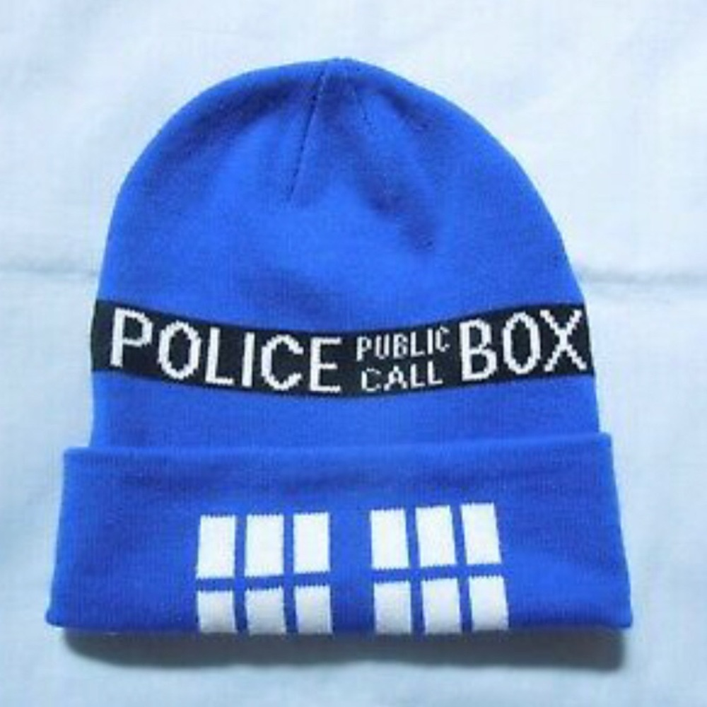 COPY - Dr Who Police beanie